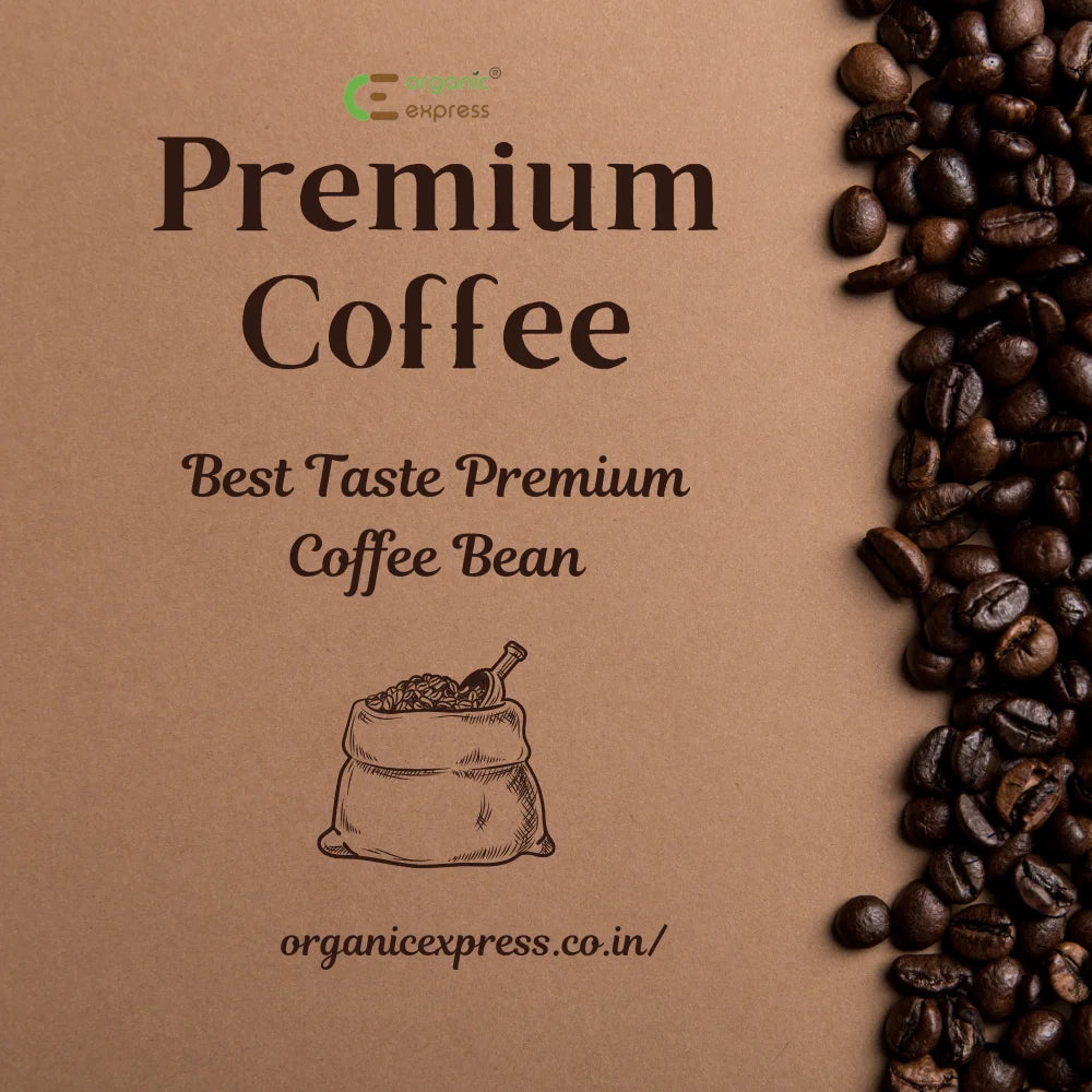Organic Express Arabica Authentic single-origin ground coffee pack, no chicory