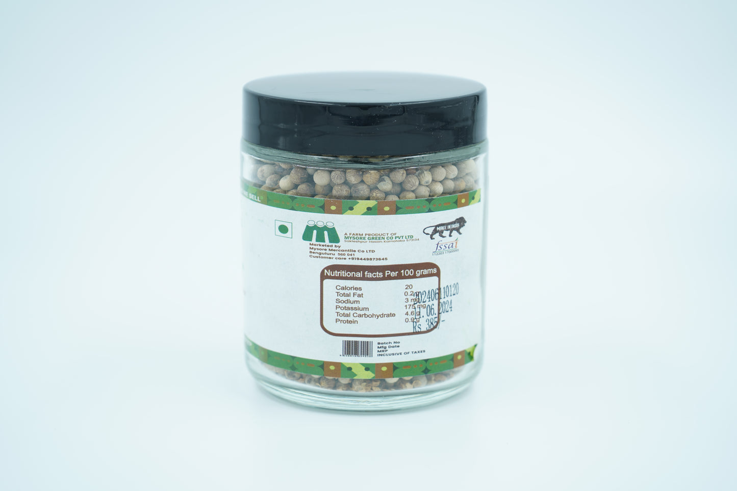 ORGANIC EXPRESS WHITE PEPPER 300 GM
