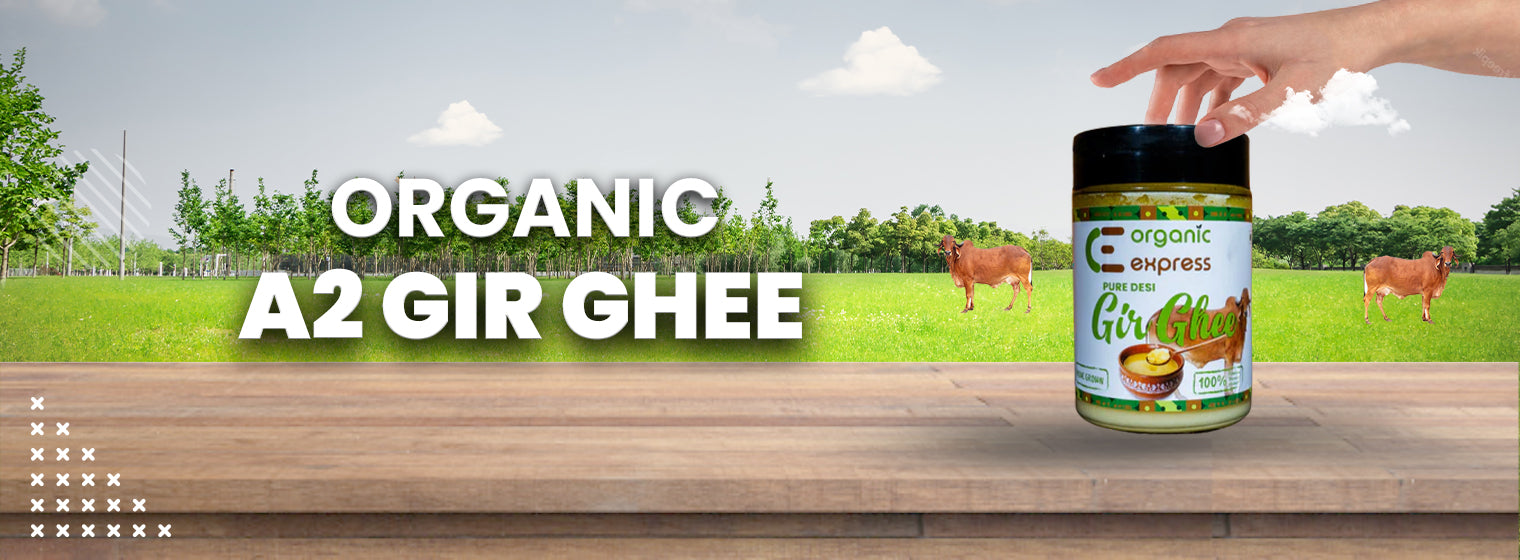 A2 Gir Ghee Banner