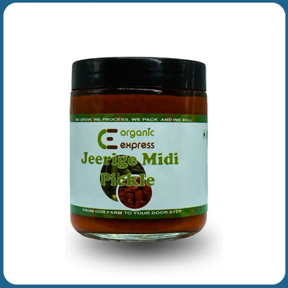Jeerigemidi Pickle 250g (Jeerige Appe Midi Uppinakayi) - Without Oil & Vinegar