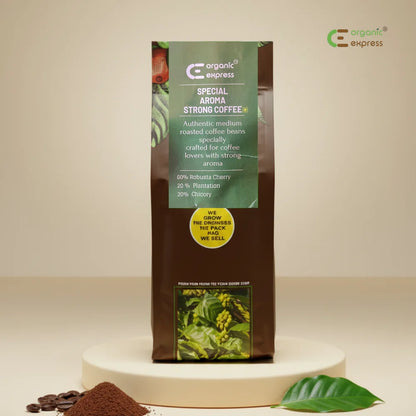 Special Aroma Strong Coffee | South Indian Filter Coffee (200g) 60:20:20 Robusta Cherry, Plantation & Chicory Blend