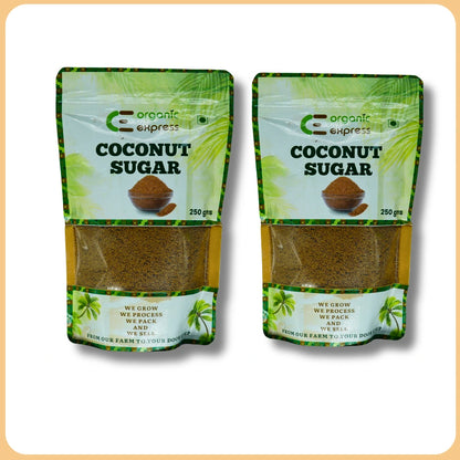 coconut sugar 250gm pack of two