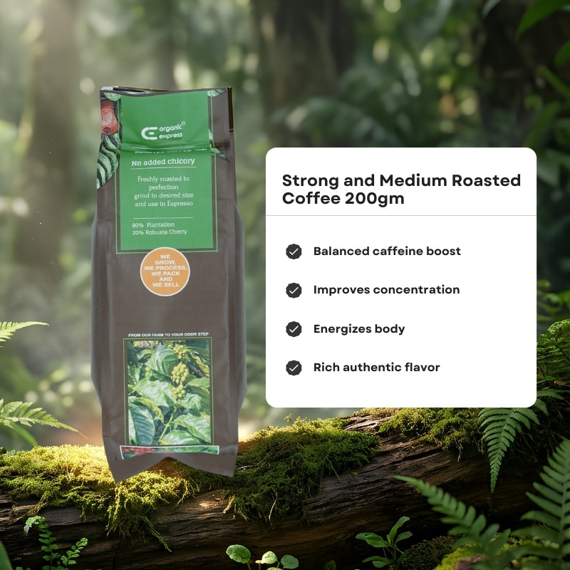 Strong and medium Coffee 200GM