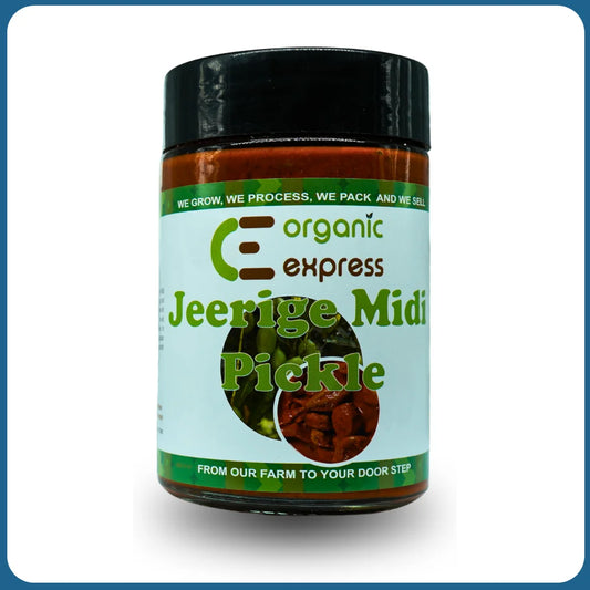 Jeerigemidi Pickle 500g (Jeerige Appe Midi Uppinakayi) - Without Oil & Vinegar