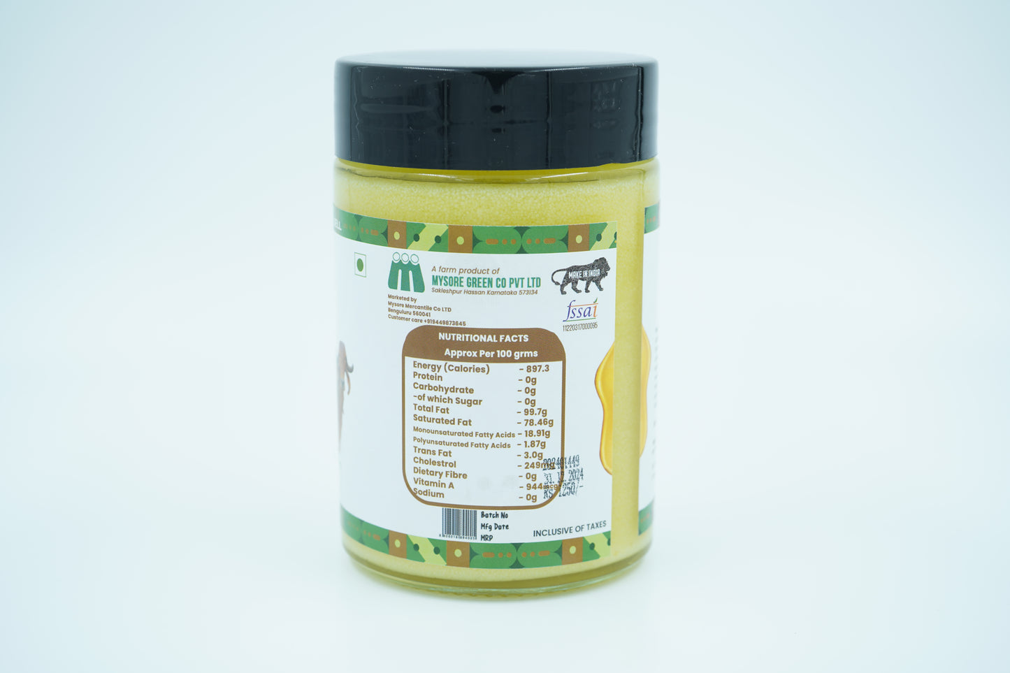 ORGANIC EXPRESS PURE A2 GIR COW GHEE