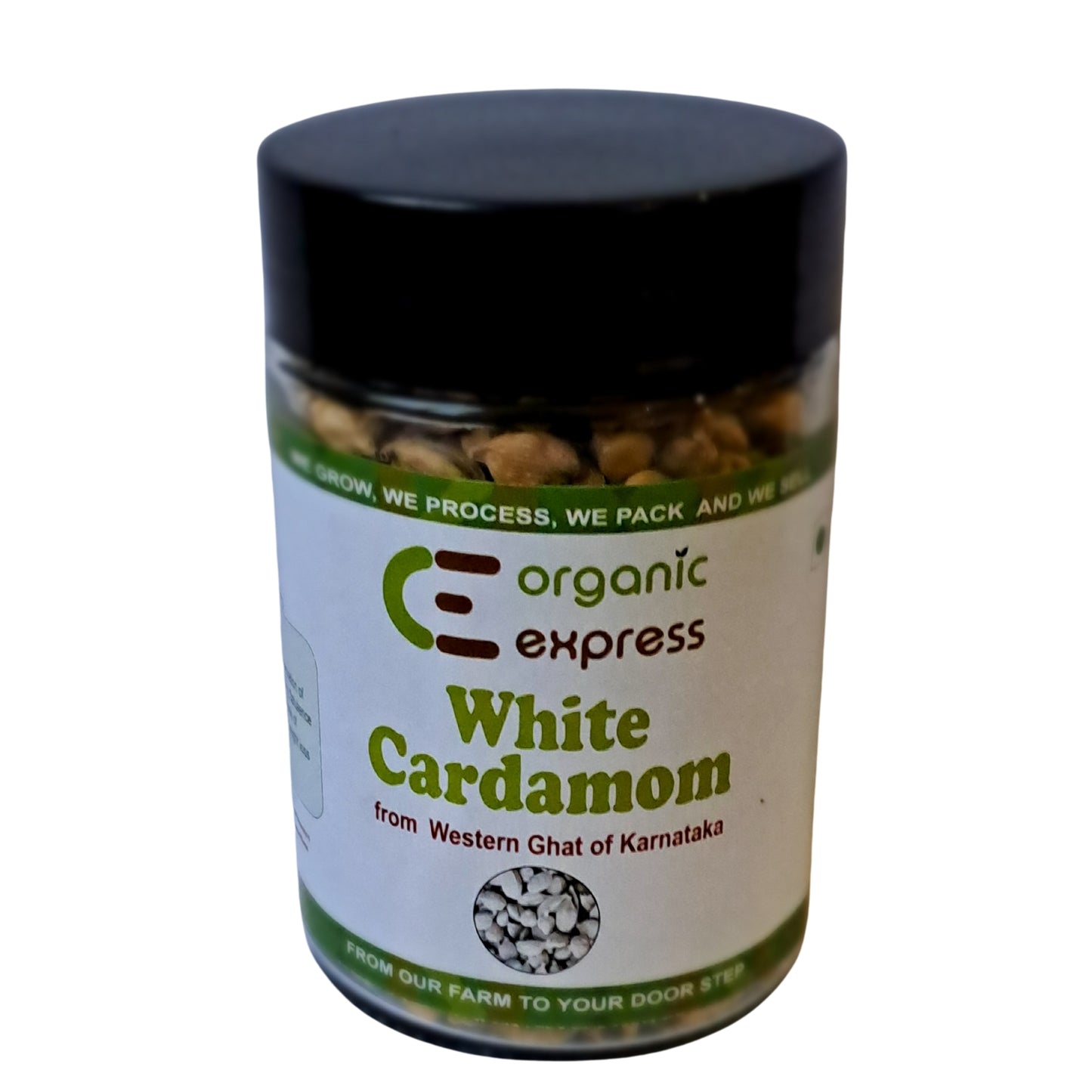 Organic-Express-White-Cardamom-200-grms-Elite-Aroma-Elachi