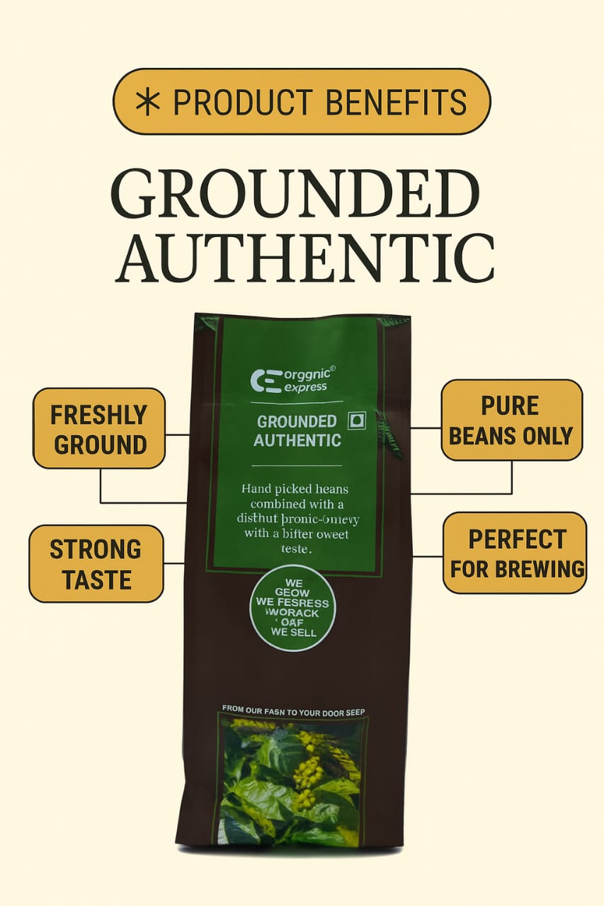 Grounded Authentic Coffee 200Gm