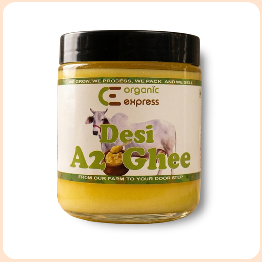 Pure A2 Desi Cow Ghee | Bilona Churned | Grass-Fed | Traditional 250ml