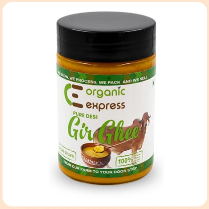 A2 Gir Cow Ghee| Bilona Method | Tamarind-Wood Churned | Grass-Fed