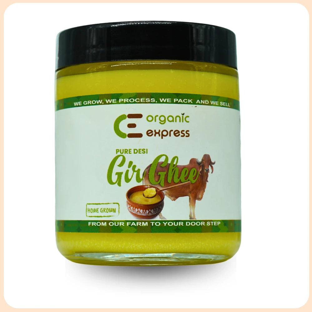 Organic Express A2 Gir Ghee 500gram | Pure Traditionally Churned Ghee